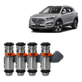 4x Bicos Injetores Hyundai Santa Fé Vera Cruz Tucson Iwp228