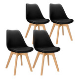 4x Cadeira Charles Eames Leda Design
