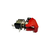 4x Chave Botão Caça Liga Desliga C/ Led Vermelho Som - O Kit