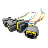 4x Conector Bobina Ignição Bosch Tempra Marea Brava 1.8 16v