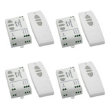 4x Interruptor De Controle Remoto Sem Fio Do Motor Jw-t02 Ac
