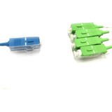 4x Splitter Fibra Óptica Sm Plc 1x4 Sc/upc-in -sc/apc-out Nf