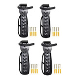 4x Suporte Gancho Bike Bicicleta Pendurar Parede Vertical