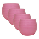 4x Vaso Plástico Hidropônico Médio (cores Sortidas) Tagmon