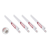 4x Antena Branca Wireless P Roteadores 12dbi 2 4 5 6ghz