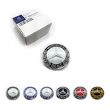 4x Calotas Tampa Roda Mercedes Benz C300 C350 C63 Original