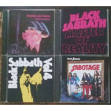4x Cd  nm  Black Sabbath Paranoid Master 4 Sabotage Ed Us uk