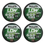4x Chumbinho Carabina Espingarda Pressão 4 5mm Bullet 1000un
