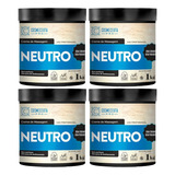 4x Creme De Massagem Neutro 1 Kg Cosmeceuta Pro