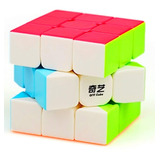 4x Cubo Mágico Profissional 3x3x3 Warrior W Qiyi Stickerless