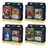 4x Deck Fallout Magic The Gathering Novo Lacrado Inglês