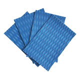 4x Deck Grip Mat Antiderrapante Decking Sheet Diy Eva Azul