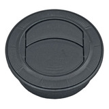 4x Difusor Ar Condicionado Universal 80mm Redondo Preto 8cm