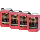 4x Fluido Líquido Para Maquina De Fumaça Fluido 5 Litro Volt Fragrância Morango