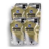 4x Hf2008 Pó De Toner High Fusion Refil Pó Toner Hp Bag 4kg