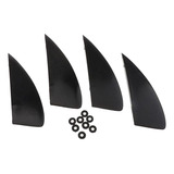 4x Kiteboard Fins Surf Fins Kitesurf Board Equipment