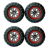 4x Pneus De Roda De Carro Rc Para Xlf X03 X04 X 03 X 04 1 10