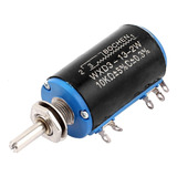 4x Potenciômetro Multivoltas Modelo Wxd3 13 10k 2w