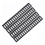 4x Protetor Trilho Picatinny 20 A 23mm M4 Airsoft Paintball
