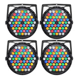 4x Refletor Canhão Led Par 64