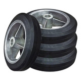 4x Roda Motor Peccinin Portão Eletrônico Pivotante Pivo Robô