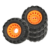 4x Rodas De Skate 75a Off Road Longboard Todo Terreno