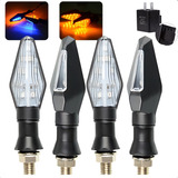 4x Seta Pisca Led Moto Universal Cb300 Cb Hornet Xj6 2 Pares