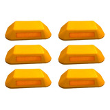 4x Tartaruga Sinalizadora De Asfalto Refletiva Fixador