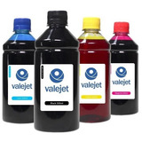4x Tintas 500ml Compátivel Pg44 Pg44xl Cl54 Cl54xl Valejet