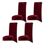 4xvelvet Tamanho Cadeira Traseiro Capa Vermelha Para Cadeira