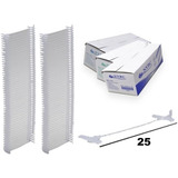 5 000 Pinos Tag Pins Para Aplicador Tag etiqueta De Roupas Cor Branco