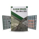 5 Álbuns Moedas Brasil Plano Real 1994 A 2025