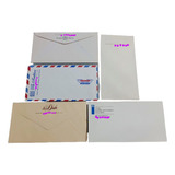 5 Antigos Envelope Papel De Carta De Hotéis Estados Unidos