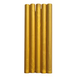 5 Bastões De Cera Dourado Escuro, Ouro, Rosa...