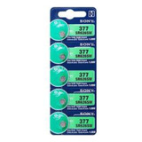 5 Baterias Pilhas Sony 377 Sr626sw 1.55v Alcalina Relógio