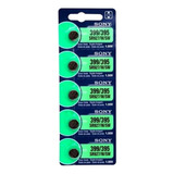 5 Baterias Pilhas Sony 399/395 Sr 927 1.55v Alcalina Relógio