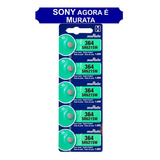 5 Baterias Sony 364 Sr621 Orig.