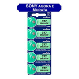 5 Baterias Sony 377 Sr626sw Original