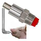 5 Bico Bebedouro Automático - Inox Suínos, Porcos, Chupetas