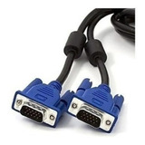 5 Cabo Vga 10m Monitor Lcd Pc Tv Projetor 10 Metros Blindado
