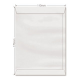 5 Caixas - Envelope Branco 90g