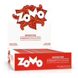 5 Caixas Seda Zomo Monster Vermelha Com 25