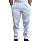 5 Calça Em Brim 100% Algodão Padeiro Açougueiro Pizzaiolo