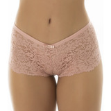 5 Calcinha Renda Short Box Calesson Sexy Lingerie Atacado