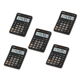 5 Calculadora Casio Mx-12b Preta De Mesa 12 Dígitos Nf Lacre