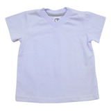  5 Camiseta Manga Curta Bebê M/ G/ Gg 100% Algodão