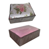 5 Capa Organizador Multiuso 40x30x15 Porta Tudo Edredom 