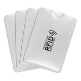 5 Capinha Rfid Envelope Proteção Antifurto Bloqueador Cartão