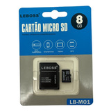 5 Cartão De Memoria Micro Sd 8gb + Adaptador Atacado