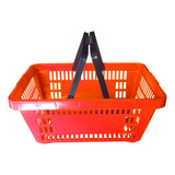5 Cesta Cestinha Plastica Supermercado Mercado Conveniência